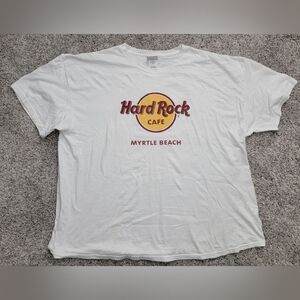 Hard Rock Myrtle Beach white XXL tshirt